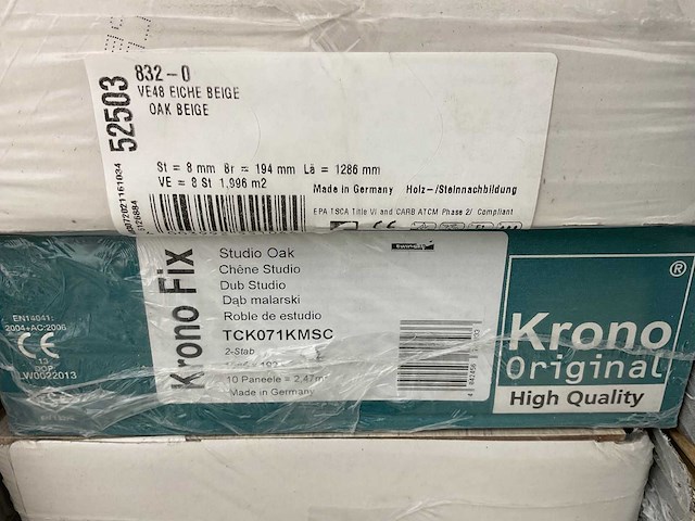 Laminaat – diverse soorten, ca. 49m² - afbeelding 6 van  14