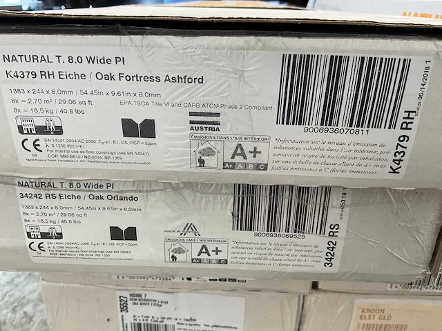 Laminaat – diverse soorten, ca. 57m² - afbeelding 8 van  16