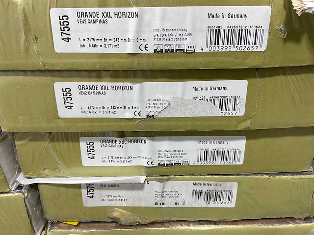 Laminaat – diverse soorten, ca. 67m² - afbeelding 12 van  13