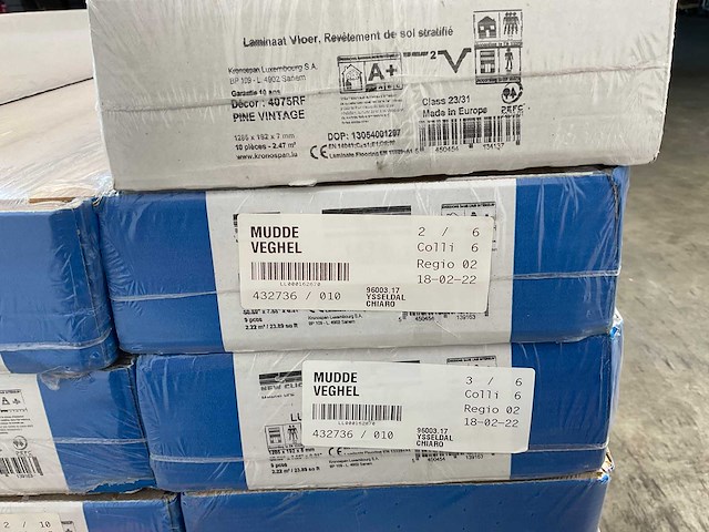 Laminaat – diverse soorten, ca. 77m² - afbeelding 15 van  18