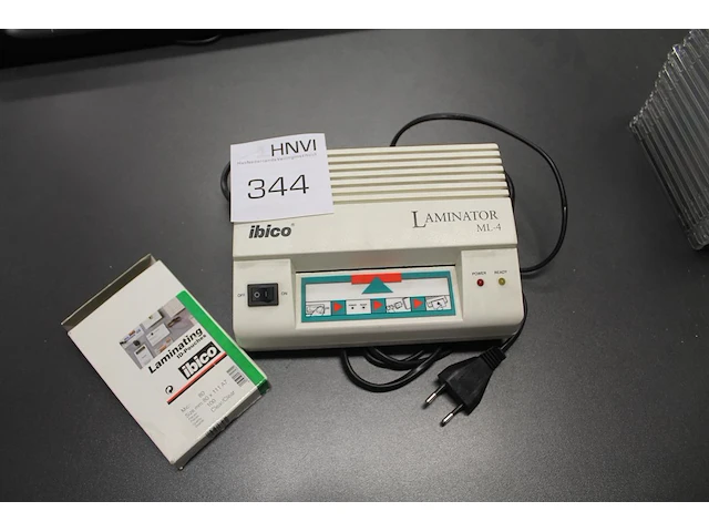 Lamineerapparaat ibico laminator ml4 met enkele pouches. - afbeelding 1 van  1