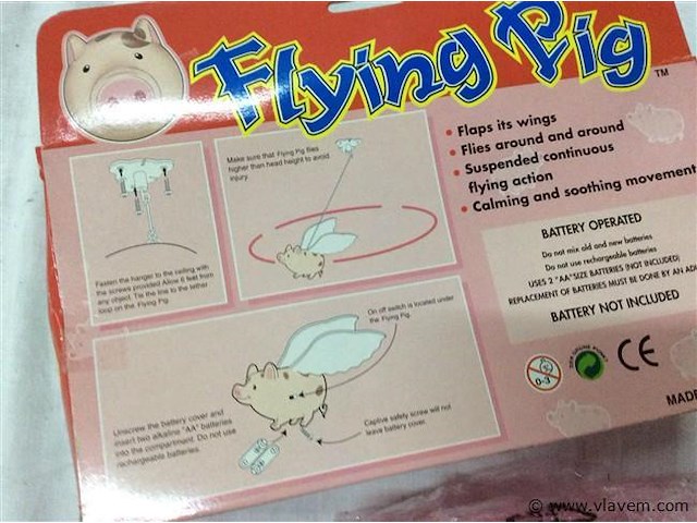 Lamp varken + - afbeelding 3 van  3