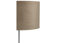 Lampenkap velours zand 40x25cm - afbeelding 2 van  3