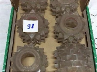 Lampenkappen vintage 6stuks - afbeelding 1 van  3