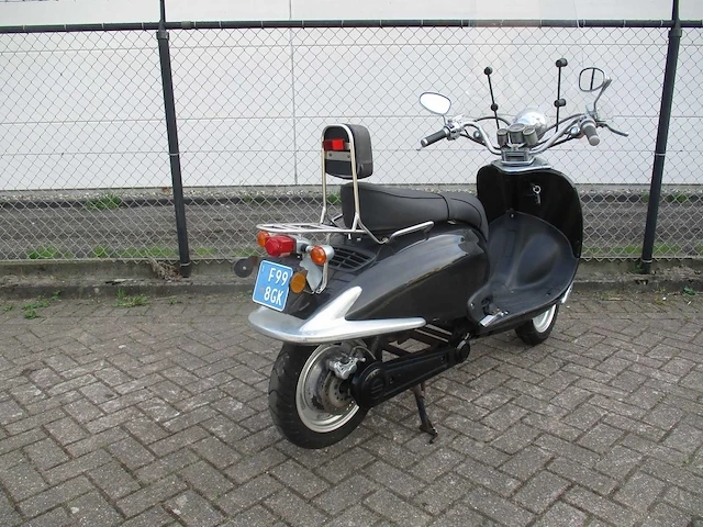 Lanbei - e-snorscooter - lanbei retro - e-scooter - afbeelding 9 van  11