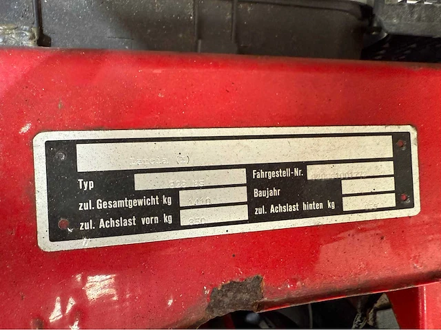 Lancia - beta - oldtimer - 1978 - afbeelding 10 van  28
