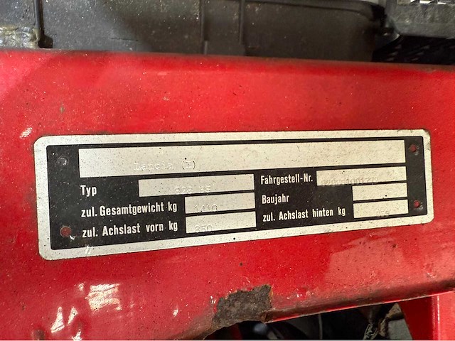 Lancia - beta - oldtimer - 1978 - afbeelding 10 van  28