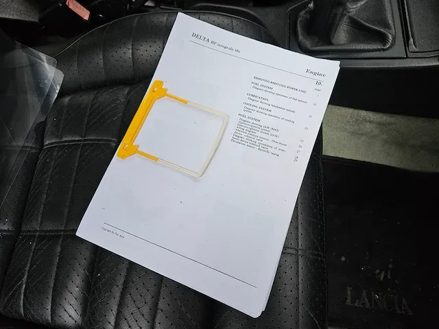 Lancia - delta - 2.0-16v hf integrale - yt-75-gj - origineel nederlands - afbeelding 25 van  36