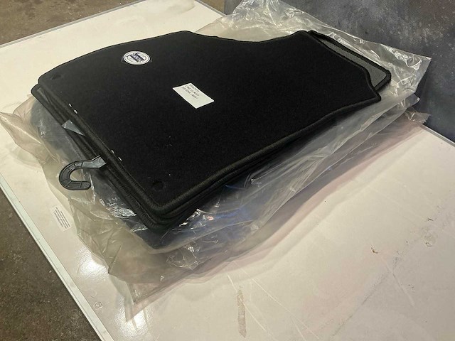 Lancia musa bologna zwart auto matten set (5x) - afbeelding 2 van  5