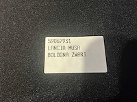 Lancia musa bologna zwart auto matten set (5x) - afbeelding 5 van  5