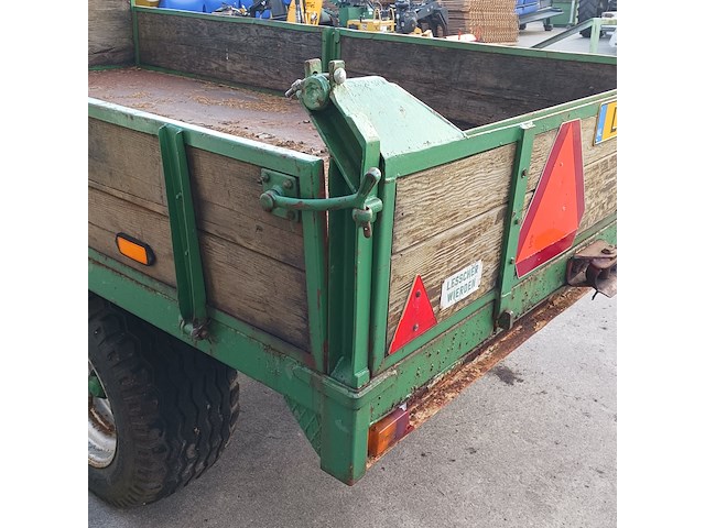Land- of bosbouw aanhangwagen lesscher - afbeelding 8 van  21