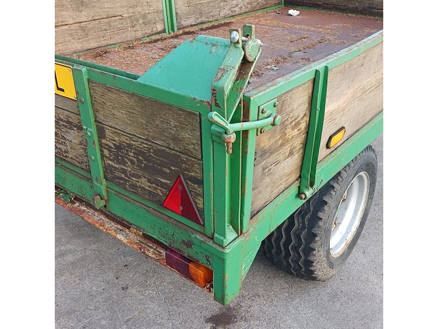 Land- of bosbouw aanhangwagen lesscher - afbeelding 9 van  21