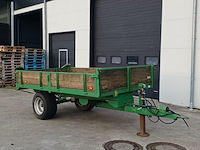 Land- of bosbouw aanhangwagen lesscher