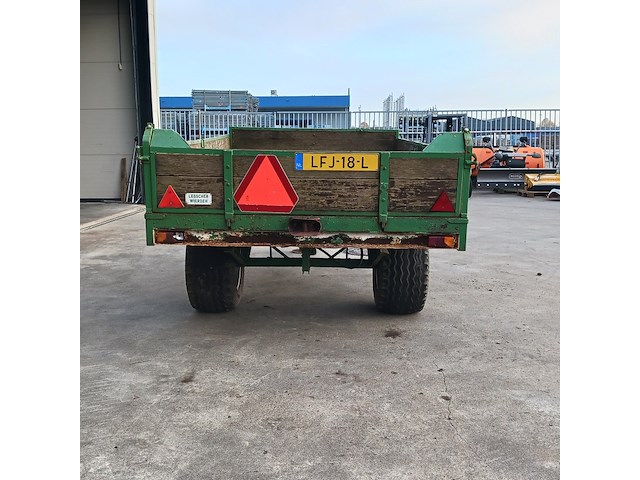 Land- of bosbouw aanhangwagen lesscher - afbeelding 16 van  21