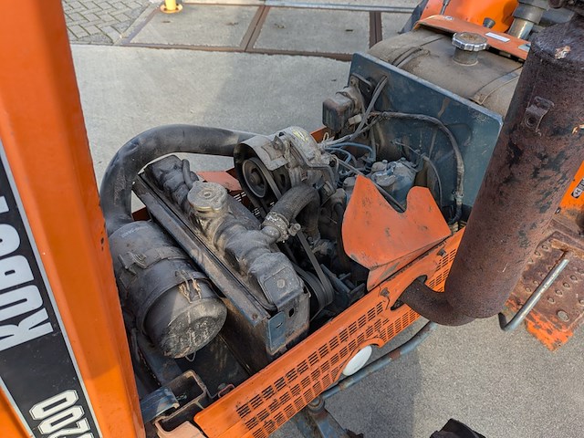 Land- of bosbouwtrekker kubota, d8200, bouwjaar 1987 - afbeelding 22 van  29