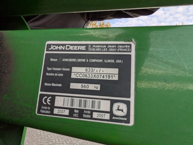 Land- of bosbouwtrekker met voorlader en grondbak john deere, 6230 premium, bouwjaar 2007 - afbeelding 26 van  46