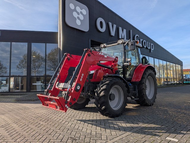 Land- of bosbouwtrekker met voorlader, massey ferguson, 5710 sl, 2016 - afbeelding 1 van  51