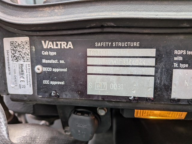 Land- of bosbouwtrekker, valtra, n142, 2013 - afbeelding 46 van  51