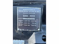 Land rover - 1979 - range rover - 3.5 v8 - 63-jlx-4 - afbeelding 21 van  28