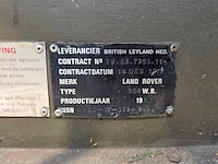 Land rover - 1981 - 109 / pick-up - - afbeelding 10 van  18