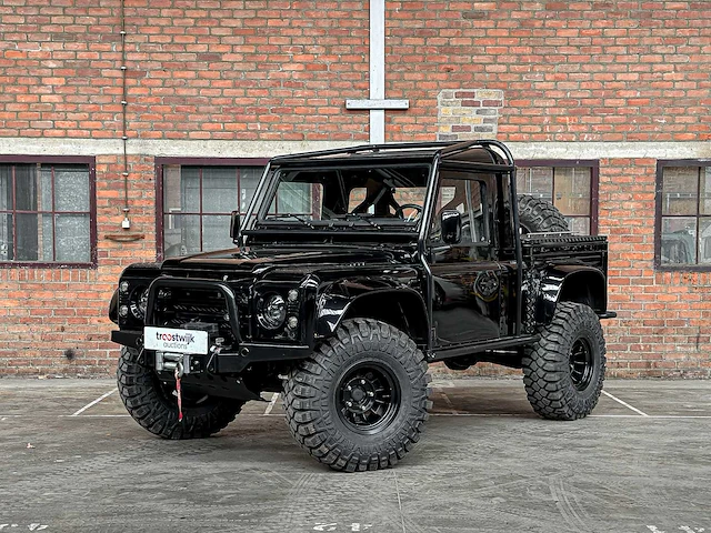 Land rover defender 100 4.6 v8 -spectre- 231pk 1990, 31-bp-hl - afbeelding 12 van  62