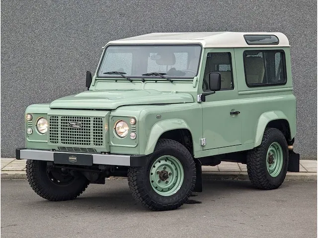 Land rover defender 2.2 td4 heritage limited edition 4-pers | hue 166 | origineel | 1e eig - afbeelding 1 van  38