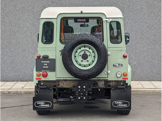 Land rover defender 2.2 td4 heritage limited edition 4-pers | hue 166 | origineel | 1e eig - afbeelding 18 van  38