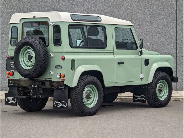 Land rover defender 2.2 td4 heritage limited edition 4-pers | hue 166 | origineel | 1e eig - afbeelding 12 van  38