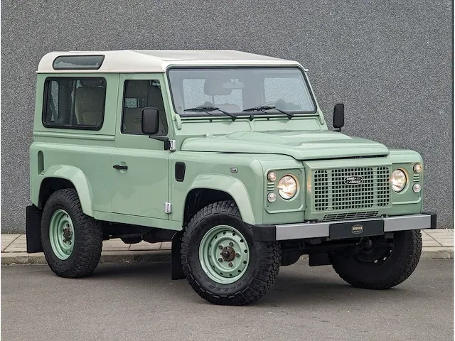 Land rover defender 2.2 td4 heritage limited edition 4-pers | hue 166 | origineel | 1e eig - afbeelding 34 van  38