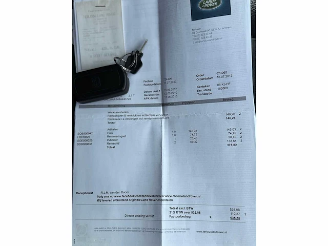 Land rover discovery 2.7 tdv6 hse origineel nederlands nap 06-xj-hf - afbeelding 20 van  44