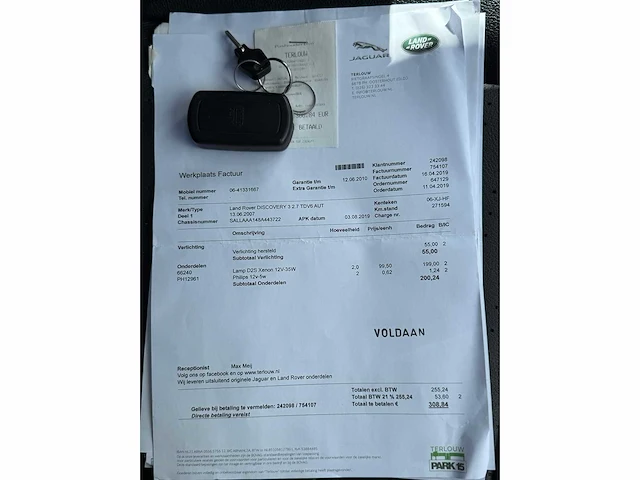 Land rover discovery 2.7 tdv6 hse origineel nederlands nap 06-xj-hf - afbeelding 31 van  44
