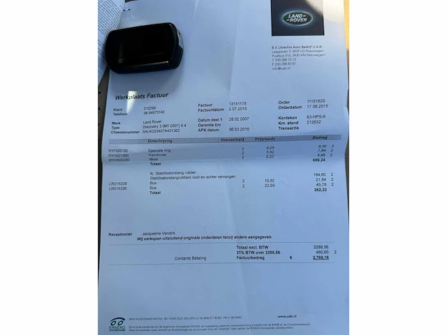 Land rover discovery 3 4.4 v8 hse 63-hps-6 - afbeelding 34 van  34