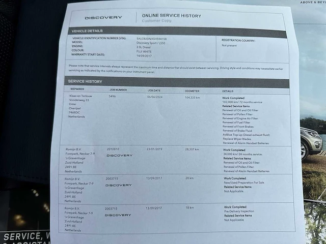 Land rover discovery sport 2.0 ed4 ec se 2017 | pt-370-n - afbeelding 21 van  28
