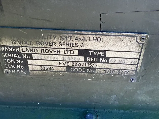Land-rover jeep - afbeelding 7 van  15