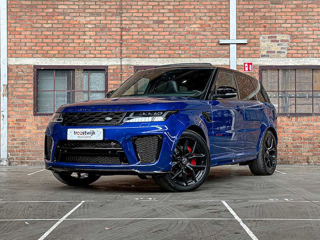 Land rover range rover sport svr 5.0 v8 supercharged facelift 575pk 2018, l-593-ld - afbeelding 1 van  58