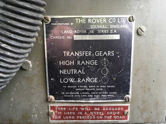 Land rover serie 3 - afbeelding 8 van  28