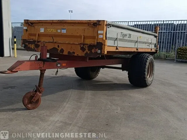 Landbouw aanhanger kipper jako, tiger 35, bouwjaar 2001 - afbeelding 6 van  25