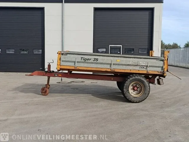 Landbouw aanhanger kipper jako, tiger 35, bouwjaar 2001 - afbeelding 12 van  25
