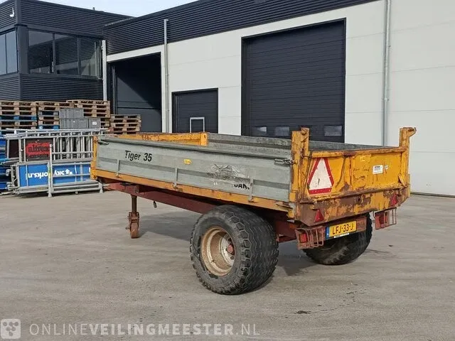 Landbouw aanhanger kipper jako, tiger 35, bouwjaar 2001 - afbeelding 20 van  25
