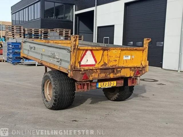 Landbouw aanhanger kipper jako, tiger 35, bouwjaar 2001 - afbeelding 21 van  25