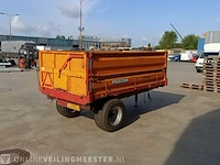 Landbouw aanhanger kipper peecon, kw4000, bouwjaar 1990 | ljz-95-j - afbeelding 14 van  18
