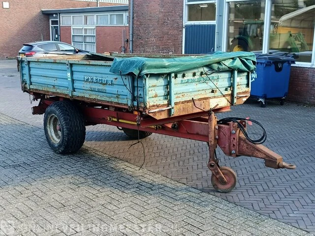 Landbouw aanhanger kipper peecon, kw4000 - afbeelding 1 van  12