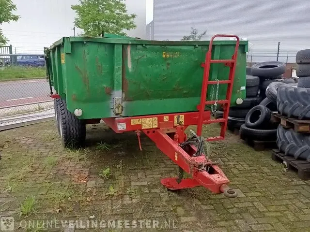 Landbouw kipper aanhanger agromet, t041, bouwjaar 2014 - afbeelding 7 van  14
