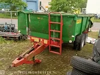 Landbouw kipper aanhanger agromet, t041, bouwjaar 2014 - afbeelding 8 van  14