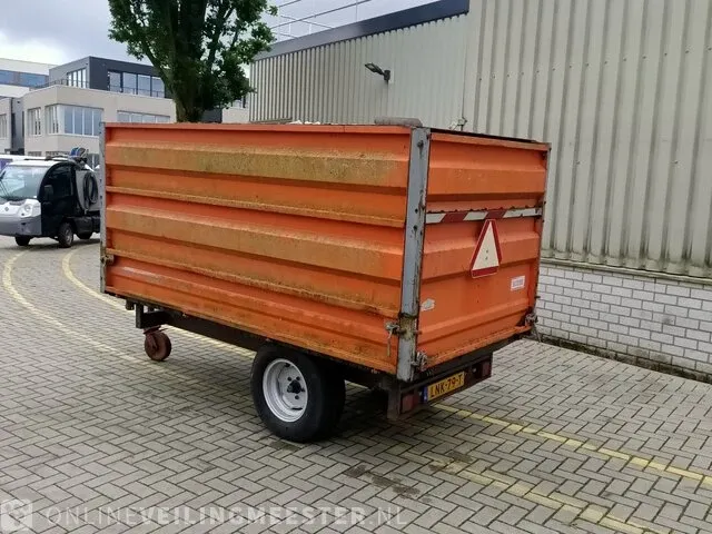 Landbouw kipper aanhanger nimos, uk-2.5 , bouwjaar 2002 - afbeelding 6 van  12