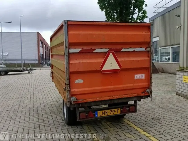 Landbouw kipper aanhanger nimos, uk-2.5 , bouwjaar 2002 - afbeelding 8 van  12