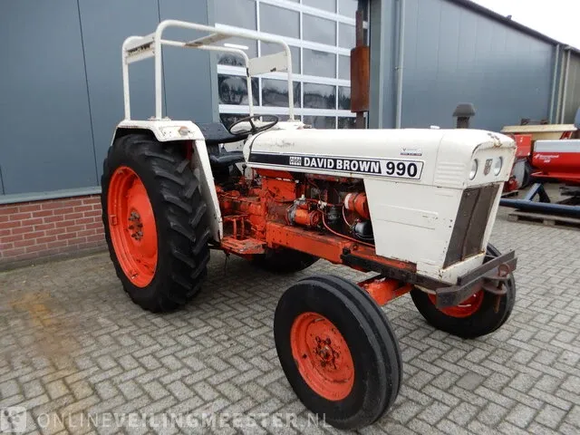 Landbouw tractor david brown case, 990, bouwjaar 1972 - afbeelding 1 van  37