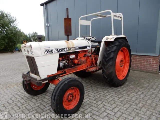 Landbouw tractor david brown case, 990, bouwjaar 1972 - afbeelding 12 van  37
