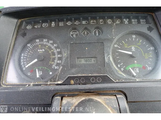Landbouw tractor met voorlader john deere, 6010 se, bouwjaar 2001 - afbeelding 7 van  51