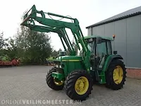 Landbouw tractor met voorlader john deere, 6010 se, bouwjaar 2001 - afbeelding 12 van  51